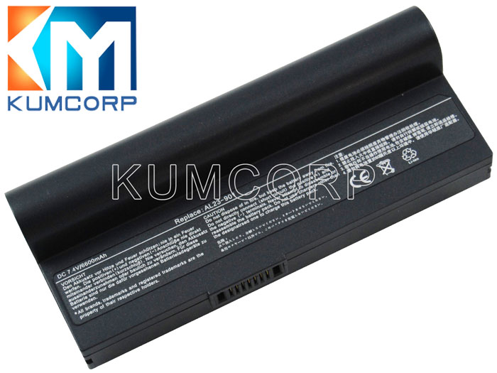 ASUS Laptop Battery EEE PC 901 7.4V 6600mAh black