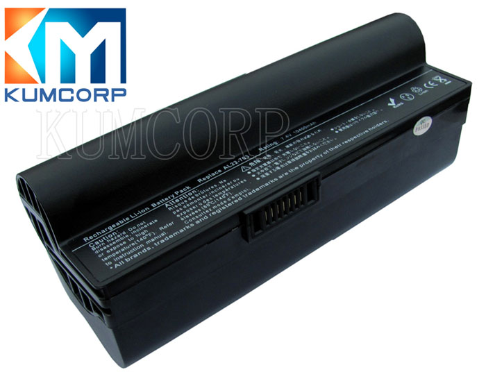 ASUS Laptop Battery EEE PC 701 7.4V 8800mAh Black