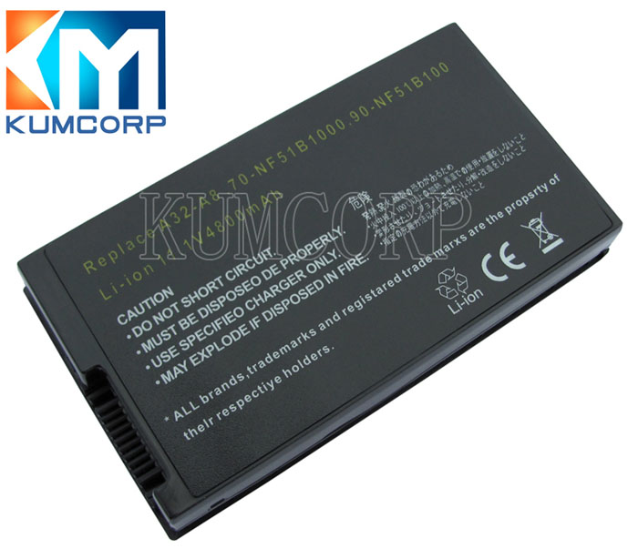ASUS Laptop Battery A32-A8 11.1V 4400mAh