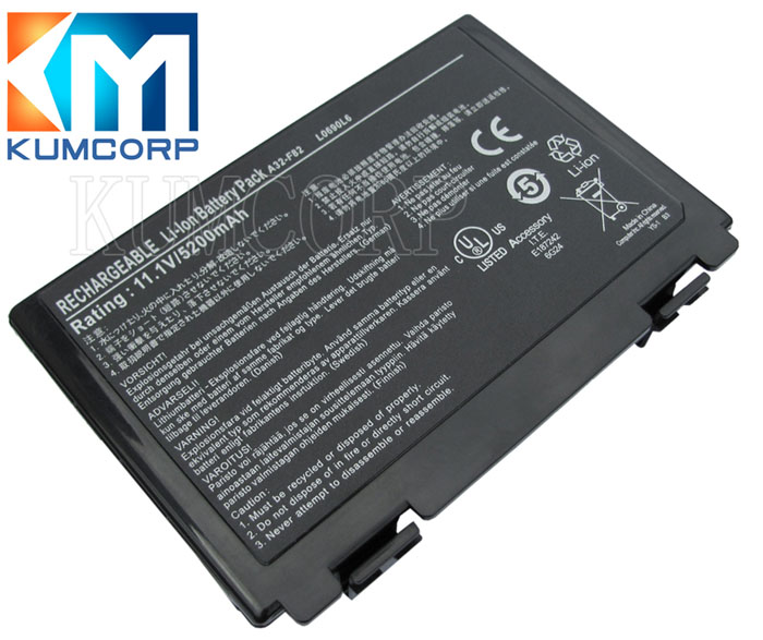 ASUS Laptop Battery A32-F82 11.1V 4400mAh