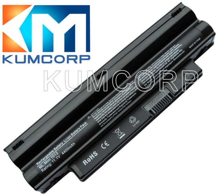 DELL Laptop Battery Inspiron Mini 1012 11.1V 4400mAh black