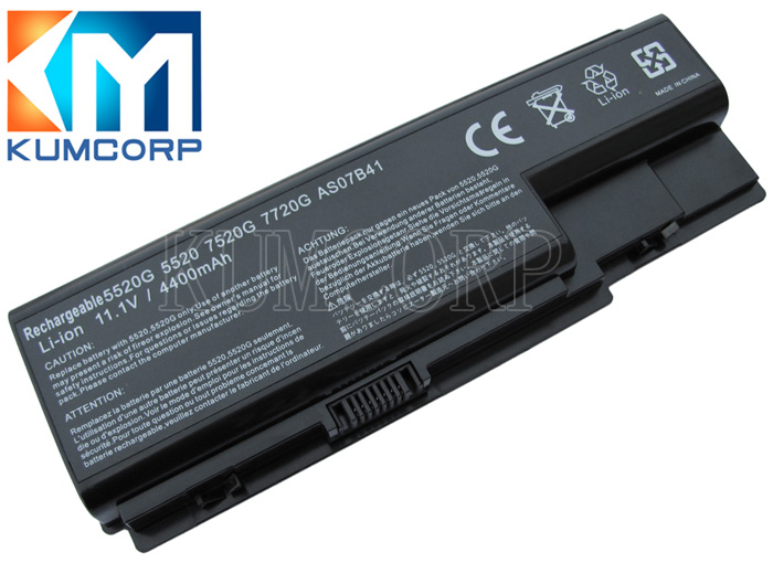 ACER Laptop Battery Aspire 5520 14.4V 4400mAh