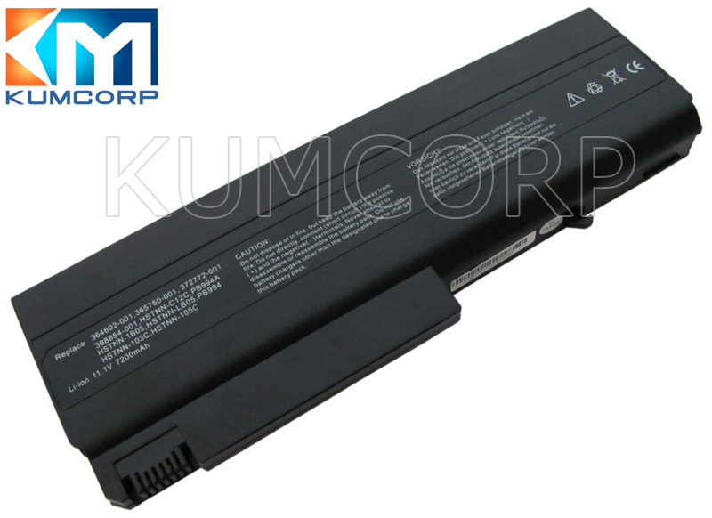 HP Laptop Battery Business Notebook nc6120 11.1V 6600mAh