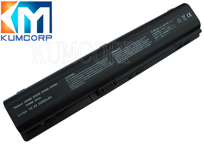 HP Laptop Battery Pavilion dv9000 14.8V 4400mAh