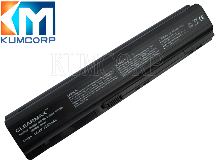 HP Laptop Battery Pavilion dv9000 14.8V 4400mAh