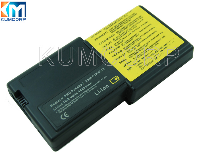 IBM Laptop Battery ThinkPad R30 11.1V 4400mAh