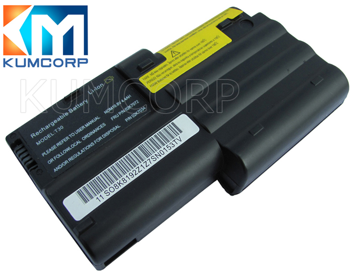 IBM Laptop Battery ThinkPad T30 11.1V 4400mAh