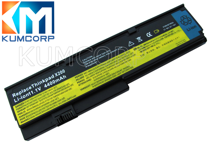 LENOVO Laptop Battery ThinkPad X200 11.1V 4400mAh