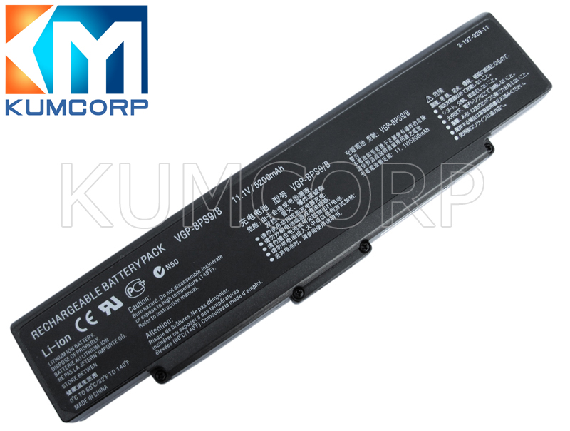 SONY Laptop Battery VGP-BPS9 11.1V 4400mAh