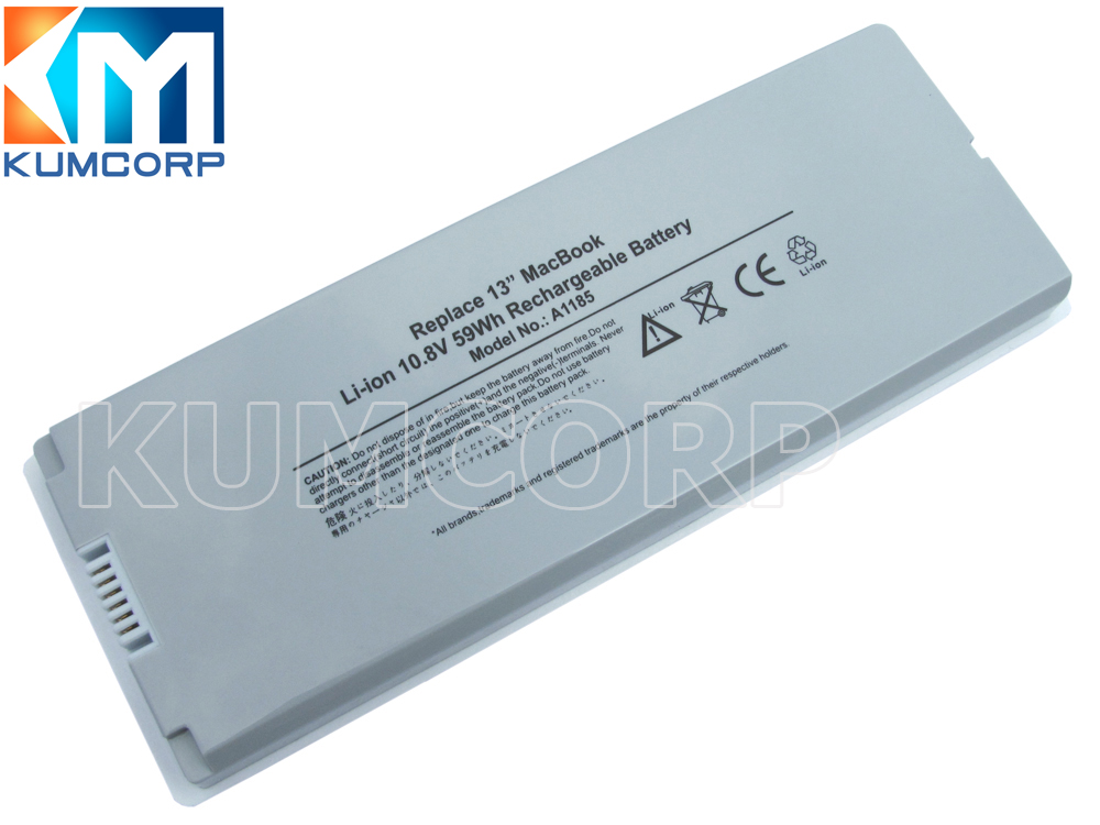 Replacement APPLE Laptop Battery A1185 11.1V 4400mAh
