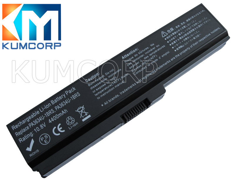 Replacement TOSHIBA Laptop Battery PA3634 10.8V 4400mAh