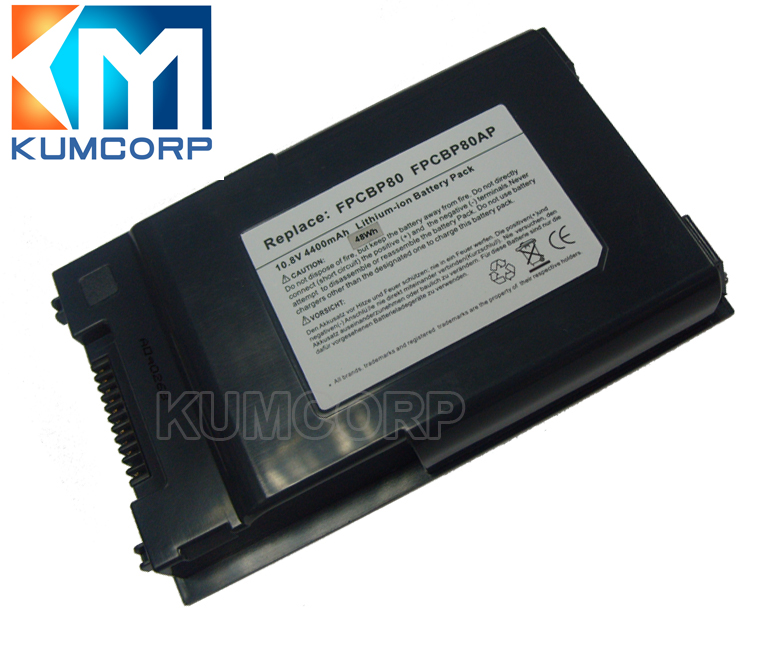 Replacement FUJITSU Laptop Battery FPCBP80 11.1V 4400mAh