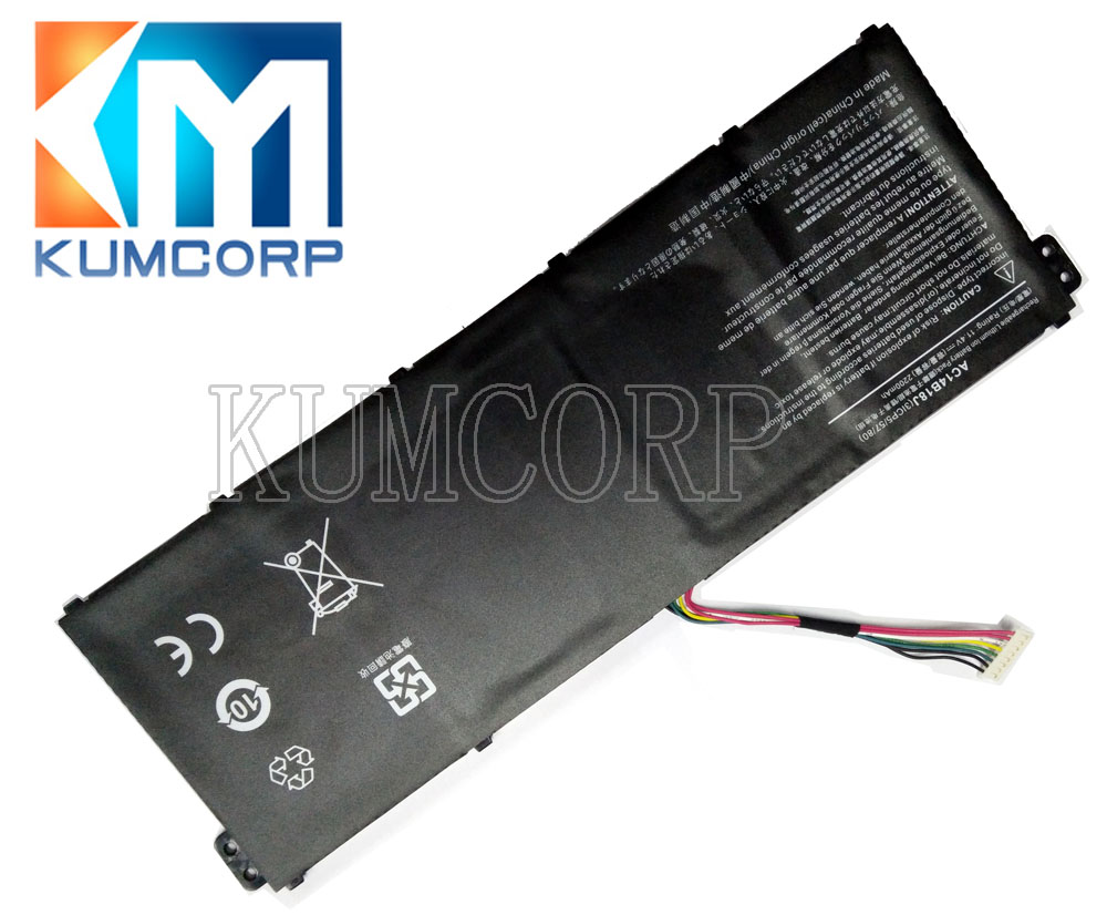 Replacement ACER Laptop Battery Aspire AC14B18J 11.31V 3246mAh