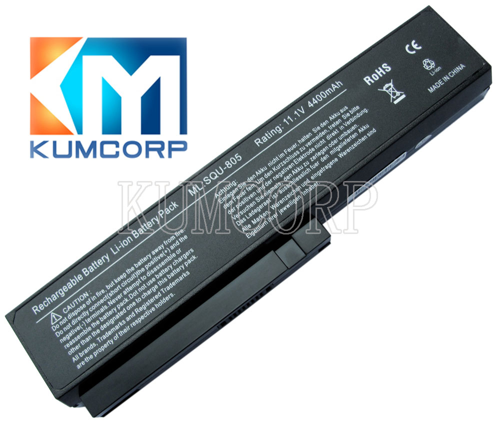 Replacement LG Laptop Battery R510 SQU-805 11.1V 4400mAh