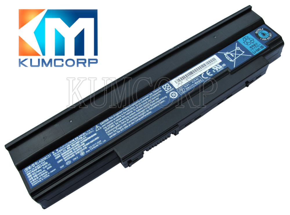 Replacement Gateway Laptop Battery NV42 AS09C31 11.1V 4400mAh