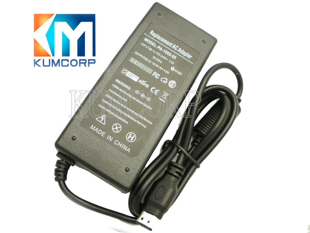HP Laptop Adapter 18.5V 4.9A 5 hole oval  90W