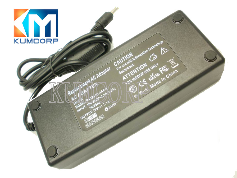HP Laptop AC Adapter 19V 7.1A 5.5*2.5mm 150W
