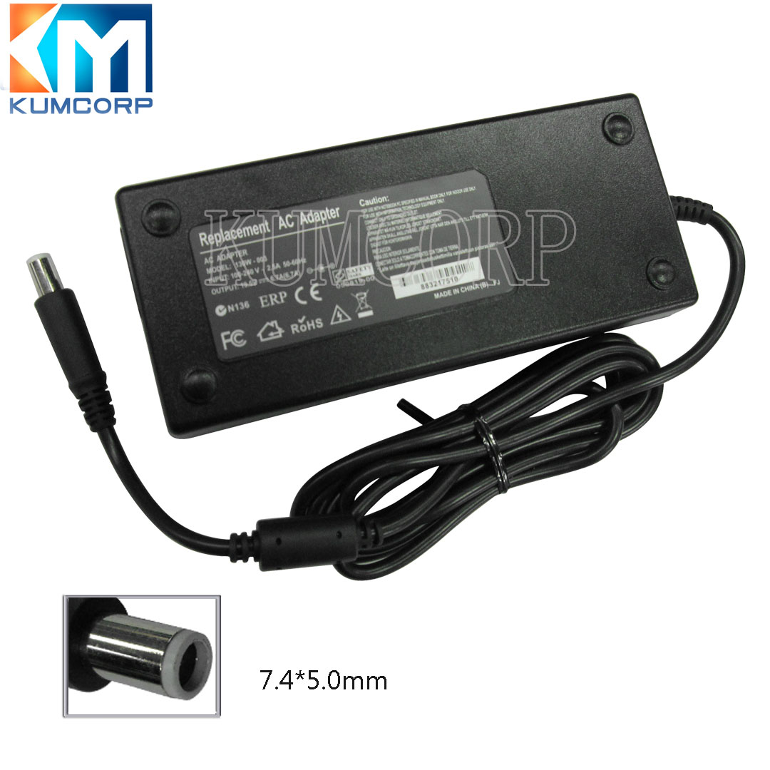 DELL Laptop AC Adapter 19.5V 6.7A 7.4*5.0mm 120W