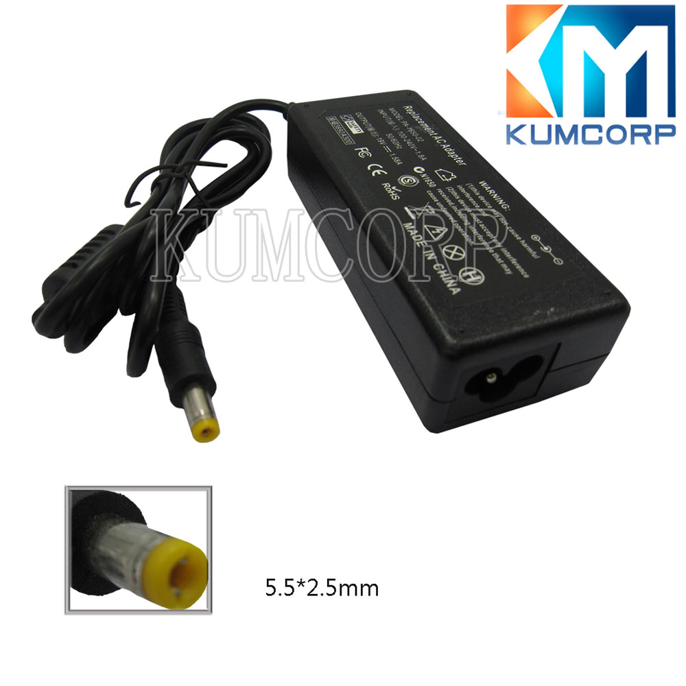 ACER Laptop AC Adapter 19V 1.58A 5.5*2.5mm 30W