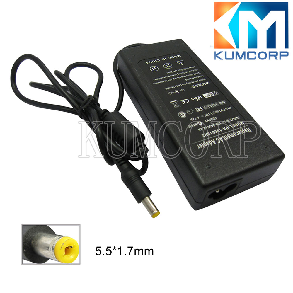 ACER Laptop AC Adapter 19V 4.74A 5.5*1.7mm 90W