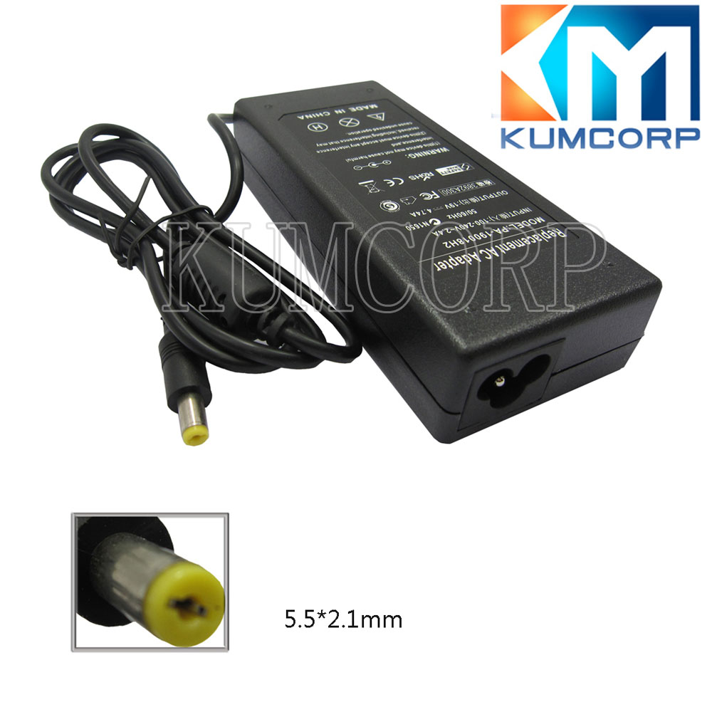 ACER Laptop AC Adapter 19V 4.74A 5.5*1.7mm 90W