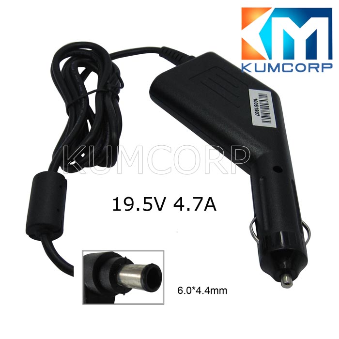 SONY Car Adapter 19.5V 4.7A 6.0-4.4mm